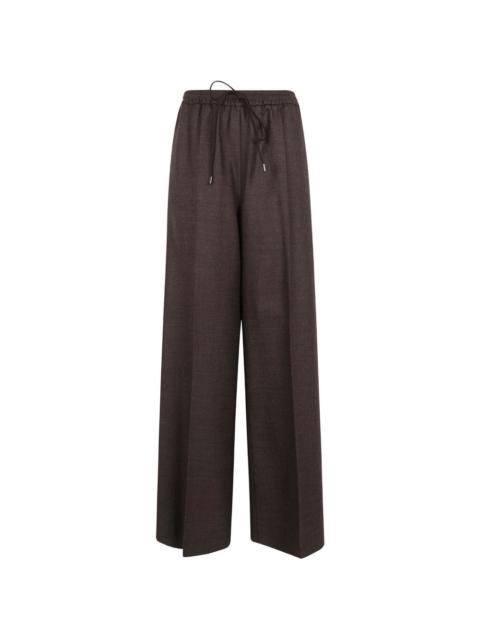 Max Mara drawstring palazzo pants