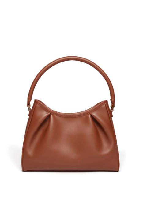 Large Dimple Leather Cognac