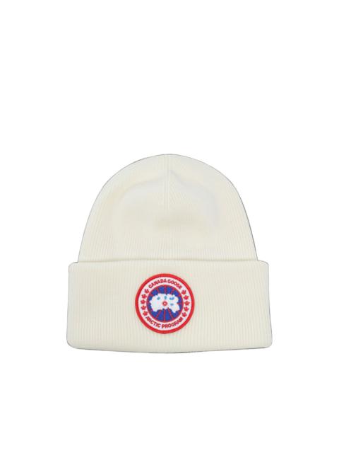 Canada Goose Arctic Toque logo-patch beanie hat