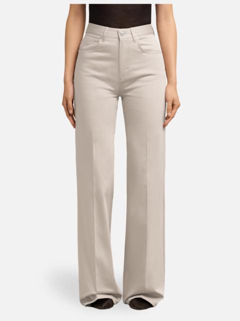 AMI Cotton Flared Trousers