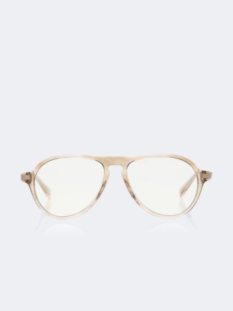 Brunello Cucinelli Sartorial Sunset aviator glasses