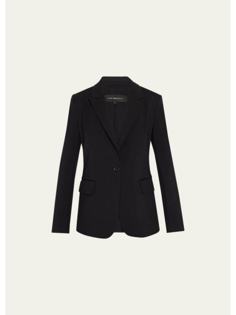KOBI HALPERIN Collette Peak-Lapel Single-Button Jacket