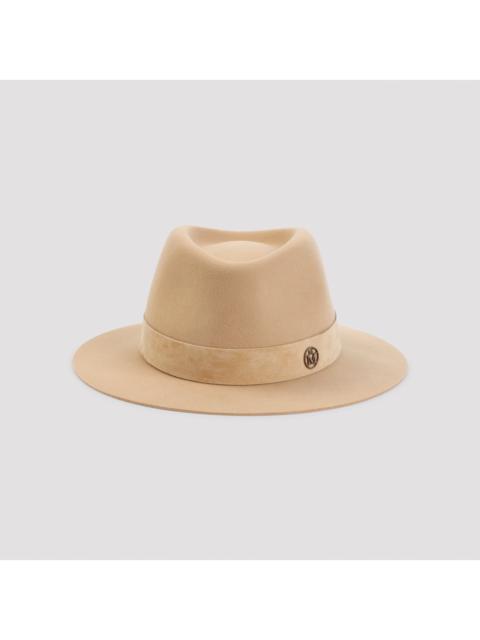 MAISON MICHEL Maison Michel Andre Suede Hat