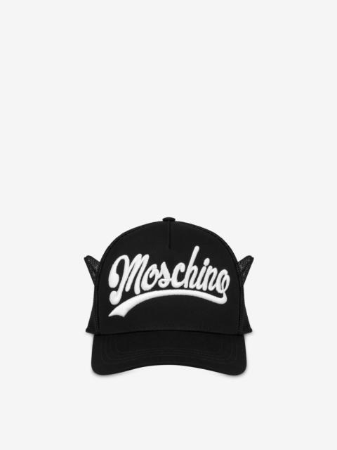 Moschino EMBROIDERED LOGO HAT