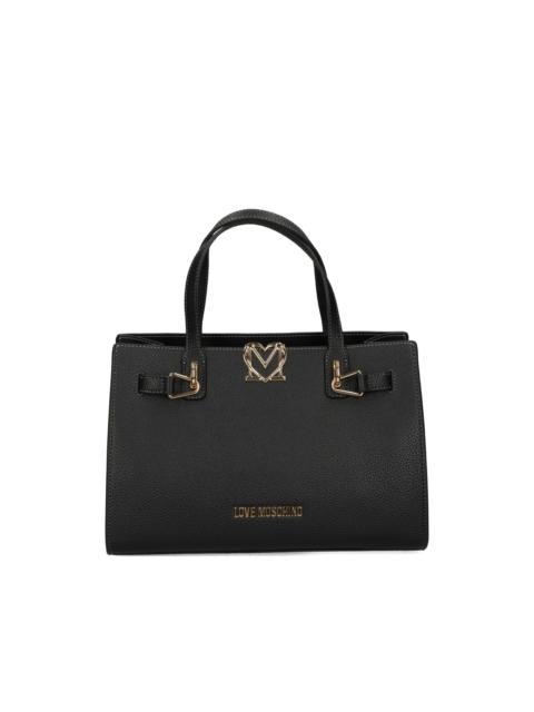Moschino heart-embellishment tote bag