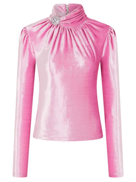 rabanne Velour Longsleeve Haute Top