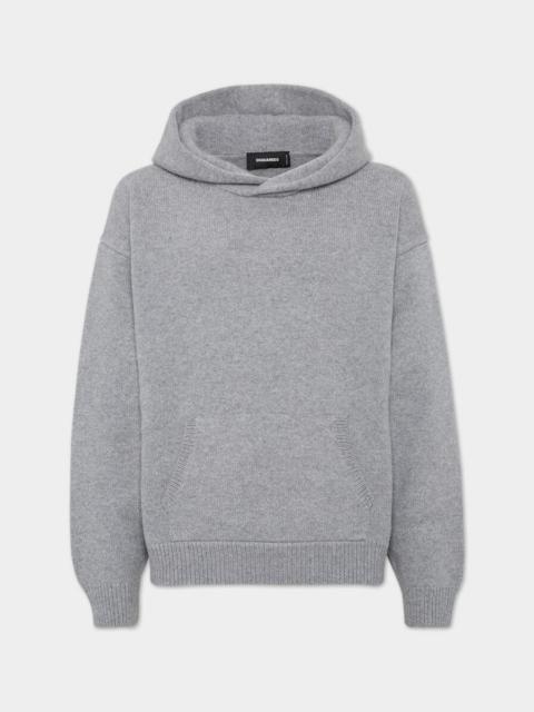 DSQUARED2 KNIT HOODIE