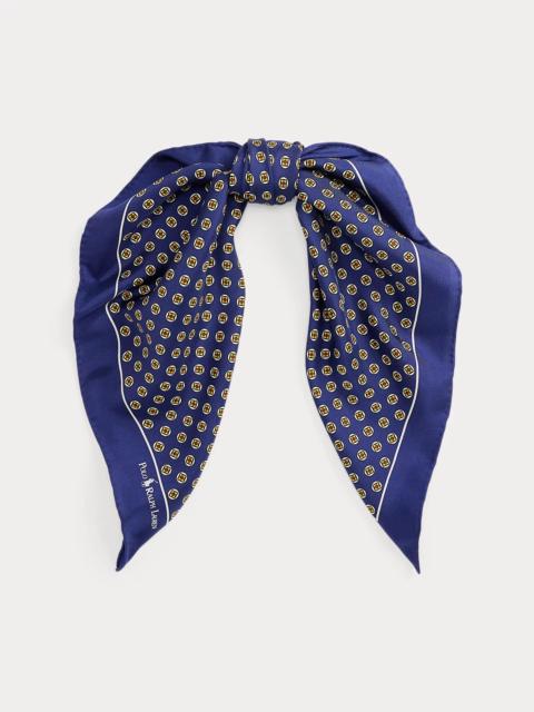 Polo Ralph Lauren Foulard Silk Square Scarf