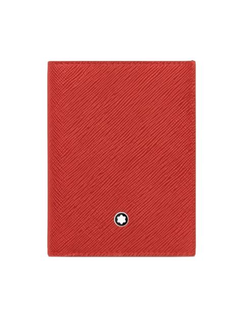 Montblanc textured logo mini wallet