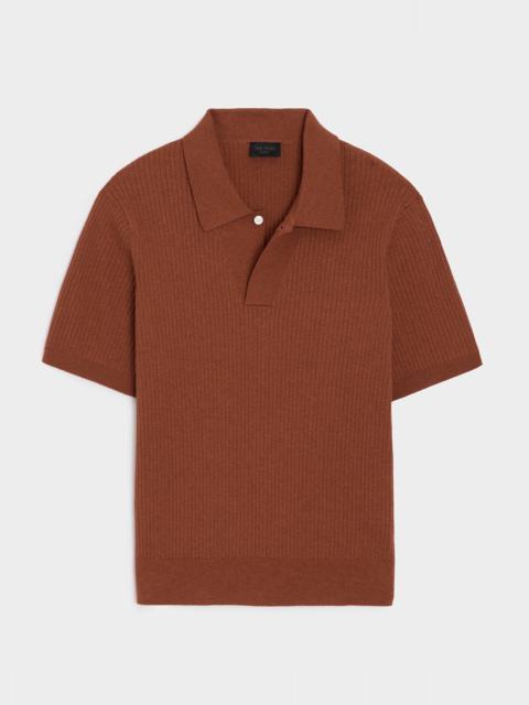 TODD SNYDER Cotton-Cashmere Sweater Polo