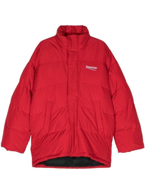 BALENCIAGA Political Campaign puffer jacket