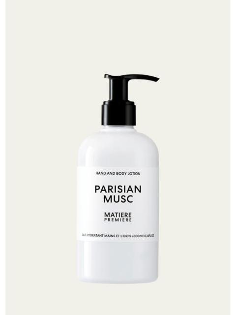 MATIERE PREMIERE Parisian Musc Hand & Body Lotion, 10 oz.