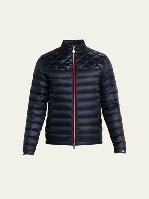 Moncler Men's Quilted Nylon Down Jacket