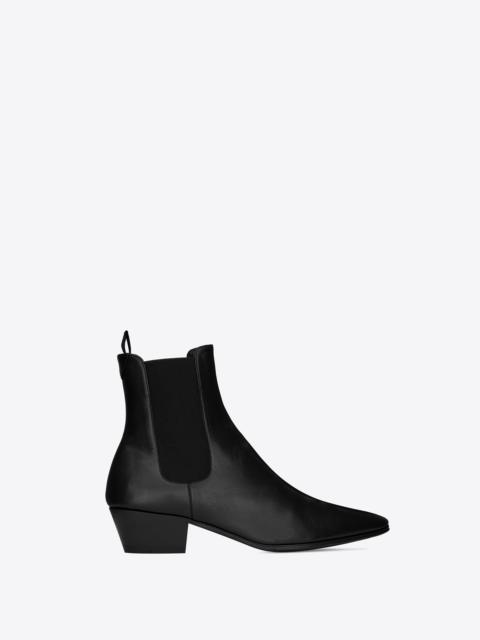 vassili chelsea booties in smooth leather