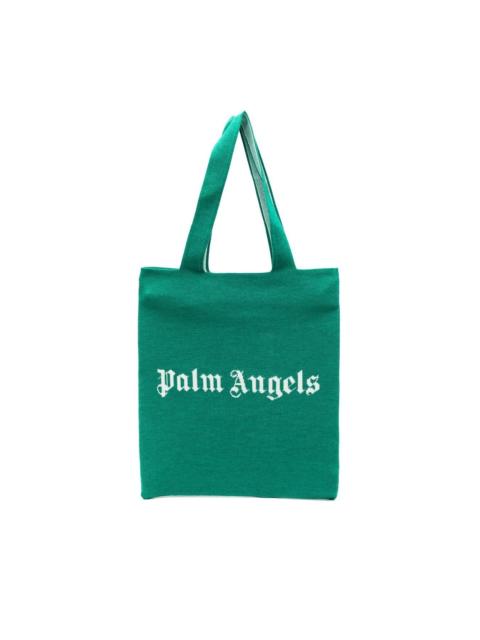 Palm Angels logo-print tote bag