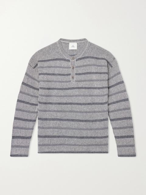 The Elder Statesman Nimbus Striped Cashmere Sweater