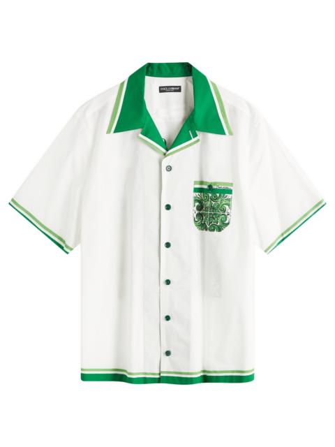 Dolce & Gabbana Dolce & Gabbana Back Print Vacation Shirt