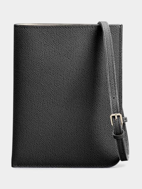 Borsa Flat Calfskin Crossbody Bag