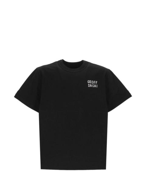 sacai Geoff print T-shirt