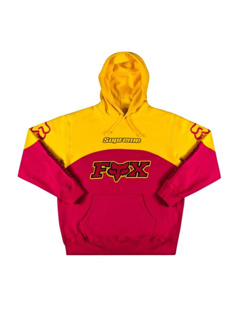 Supreme x Fox Racing Hooded Sweatshirt 'Pink'
