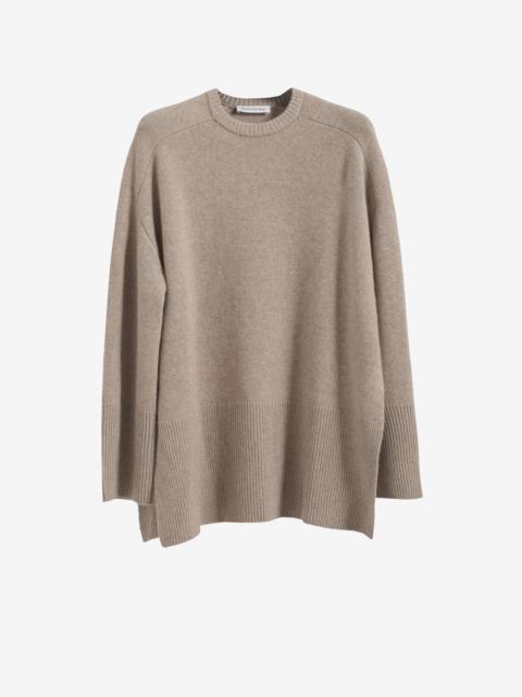 The Frankie Shop Kairon Cashmere Crewneck Sweater - Beige