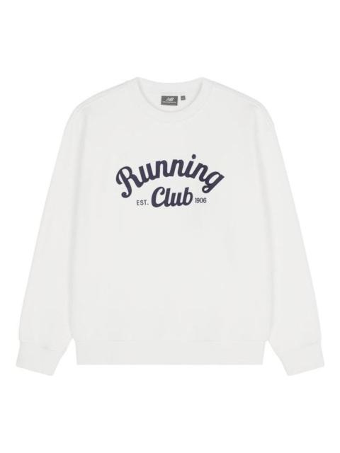 New Balance Fleece Crew Sweater 'White' 5CD38091-IV
