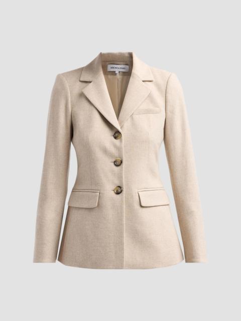 VERONICA BEARD Women's Raelynn Dickey Jacket - Oatmeal Melange