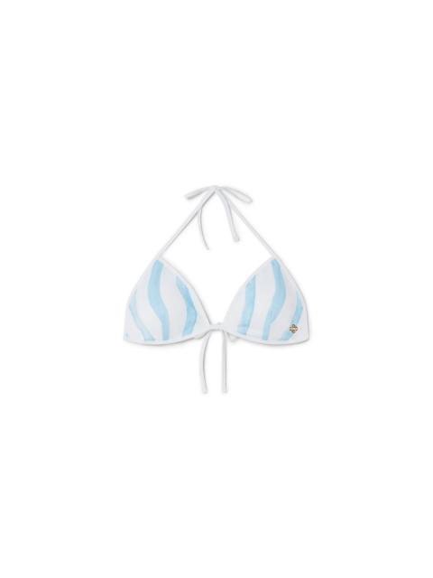 CASABLANCA Wave Bikini Top