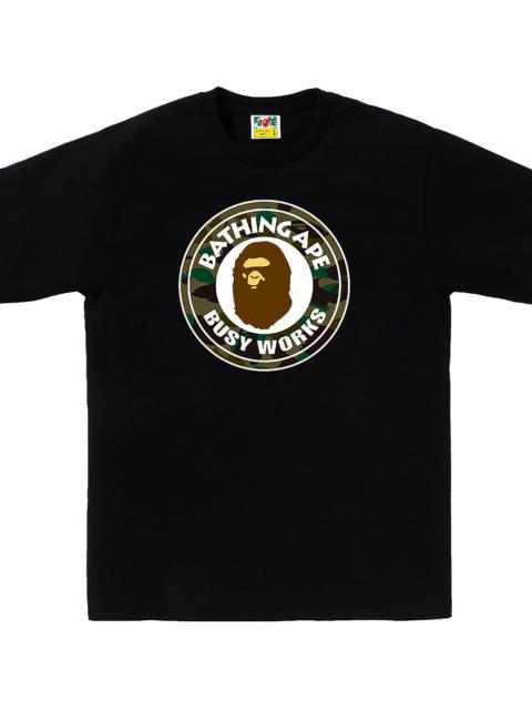 A BATHING APE® 1st Camo Busy Works Tee "Black / Green" 0ZXTEM014101Q BKM