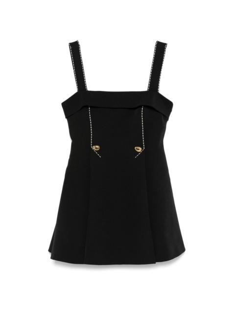 STINE GOYA crepe mini dress