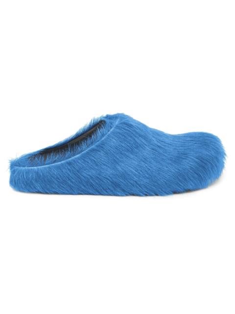 Marni Men's Fussbett Sabot Mules - Iris Blue