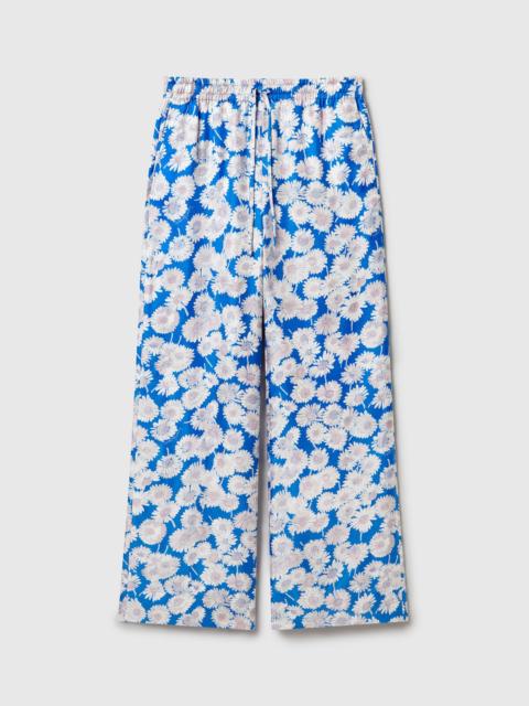 Stella McCartney Daisy Print Oversized Trousers