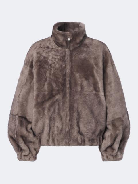 NOUR HAMMOUR Cortina shearling jacket