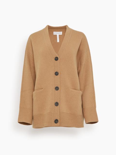 APIECE APART Medina Cardigan in Camel