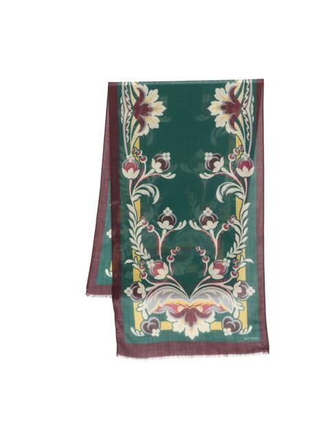 Etro border-detail scarf
