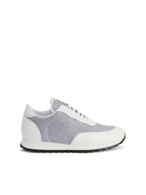 Giuseppe Zanotti Jimi Running denim-effect sneakers