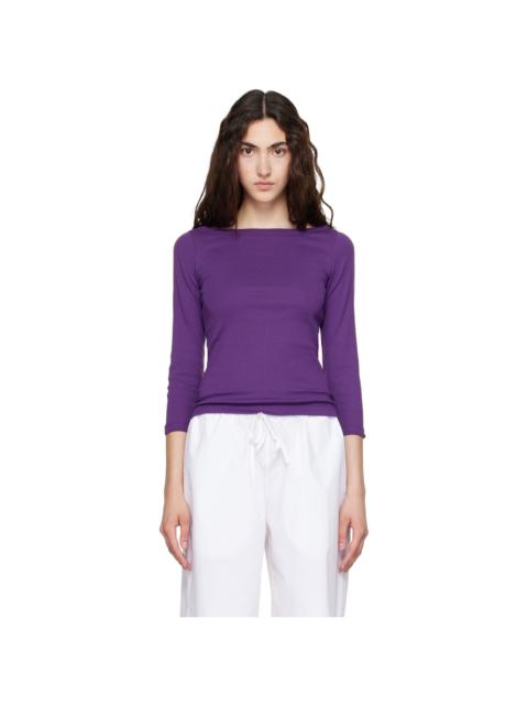 FLORE FLORE Purple Steffi T-shirt