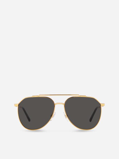 Dolce & Gabbana Diagonal Cut Sunglasses