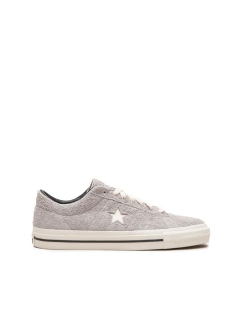 One Star suede sneakers