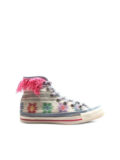 Converse fringe-detail sneakers
