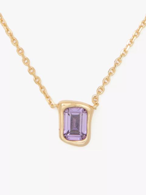 kate spade Molten Glass Pendant