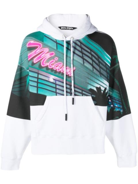 Palm Angels graphic-print drawstring hoodie