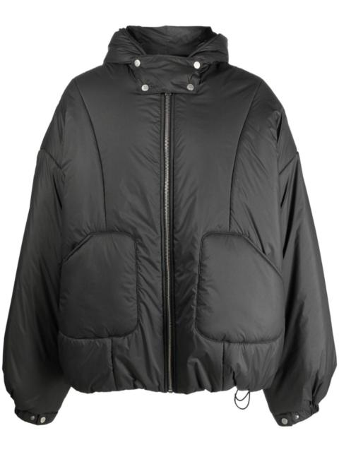 MISBHV logo-engraved button drawstring padded jacket