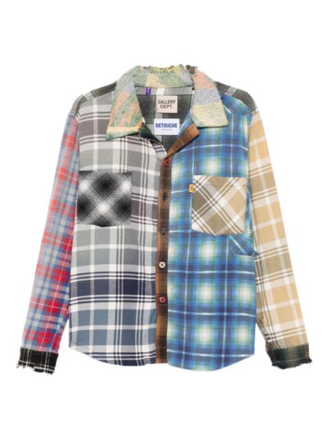 GALLERY DEPT. plaid pocket shirt