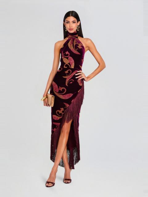 RETROFÊTE IRIDESSA VELVET DRESS