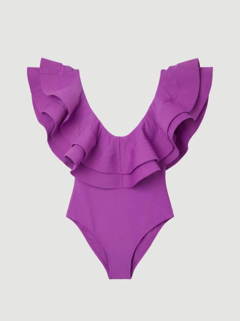 KAREN MILLEN Drama Frill Swimsuit