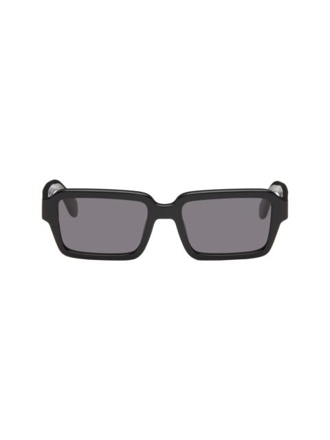 Palm Angels Black Homer Sunglasses