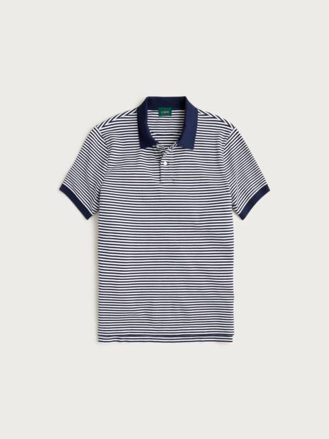 J.CREW Piqué polo shirt in stripe