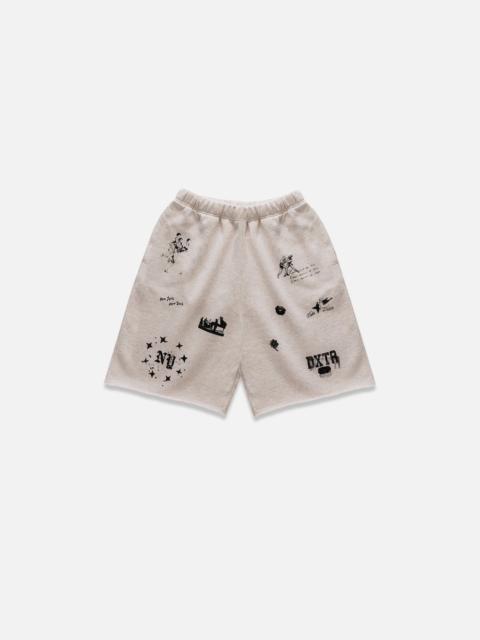 DUKE + DEXTER NY Sketch Oat Marl Short