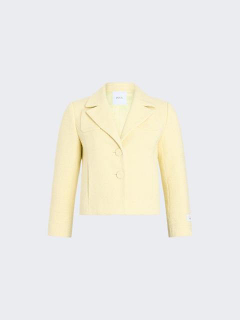 PATOU Tailored Short Jacket Limelight